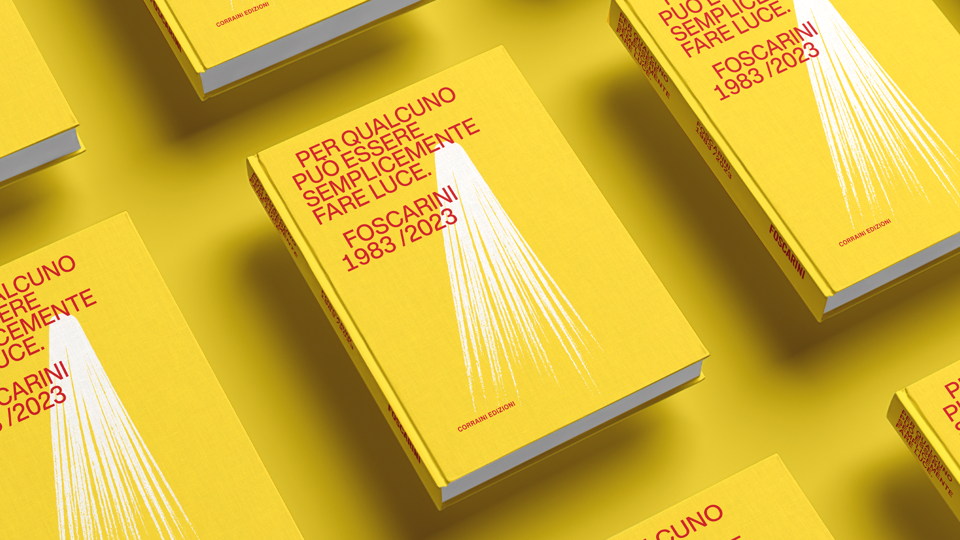 Per qualcuno può essere semplicemente fare luce. Foscarini 1983/2023